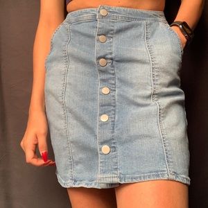 Jean skirt